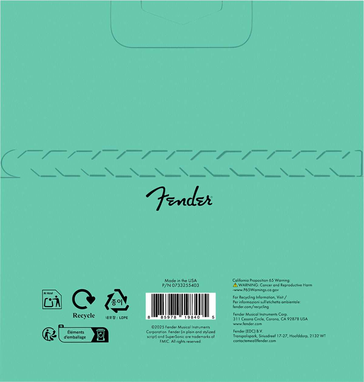 Fender Classic Core 3255L Bullet End Strings, NPS, 9-42