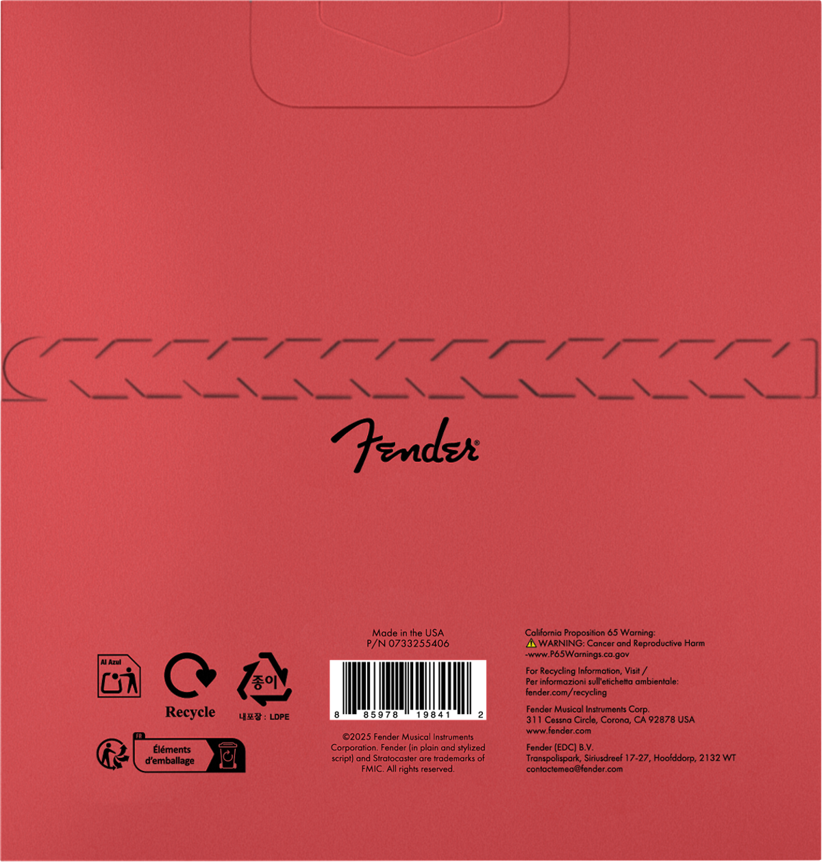 Fender Classic Core 3255R Bullet End Strings, NPS, 10-46