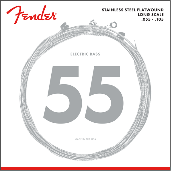 Fender Subsonic Stainless 9050's Ball End Bass Strings, Stainless Steel