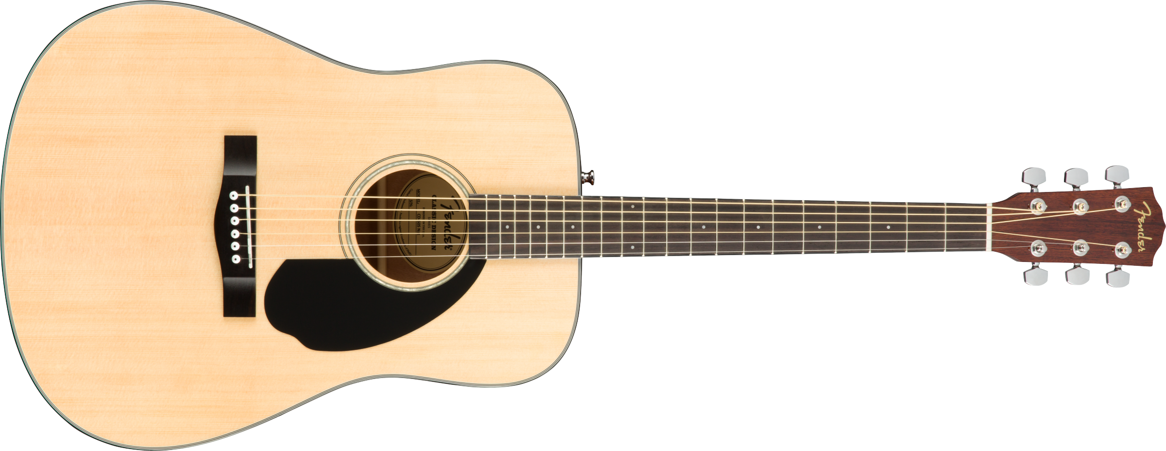 Fender CD-60S Dreadnought Acoustic Guitar Pack V2, Natural