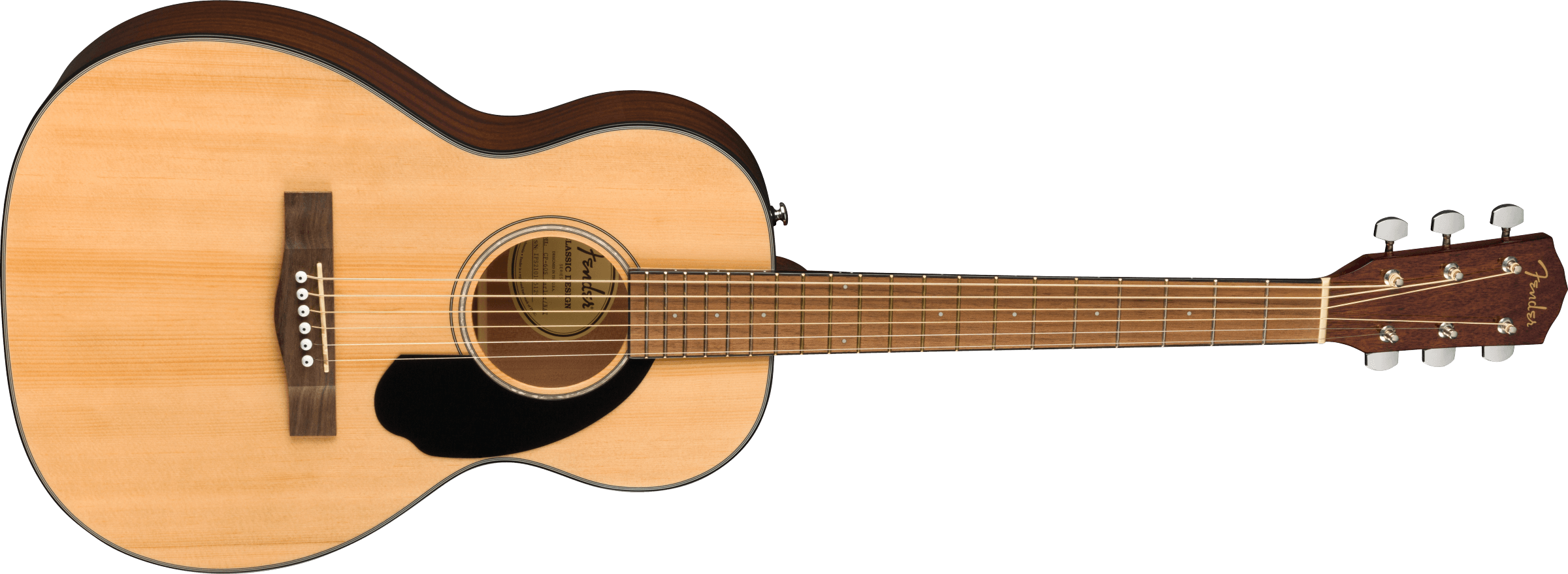 Fender CP-60S Parlor Guitar, Walnut Fingerboard
