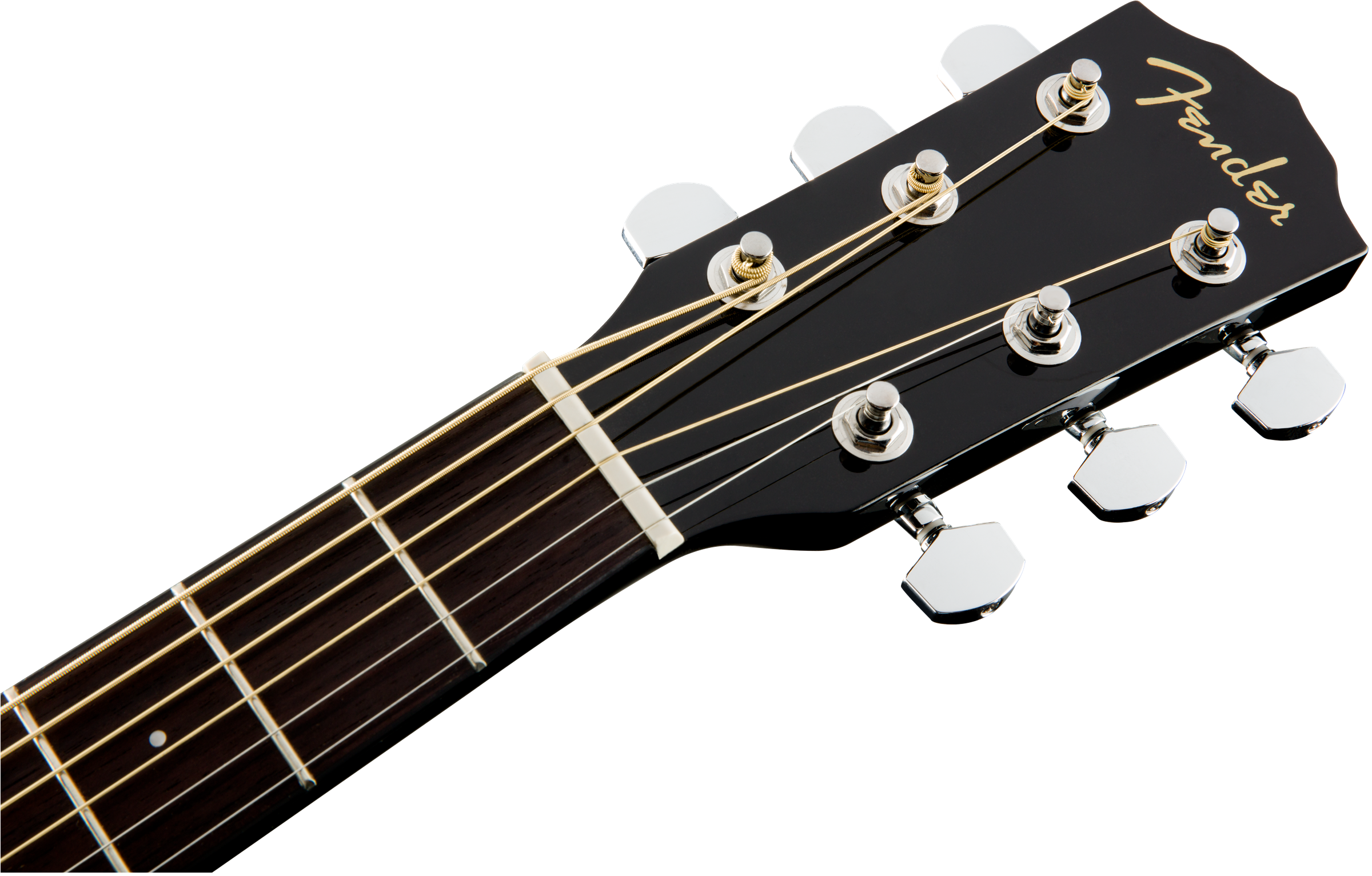 Fender CC-60SCE Concert Acoustic Guitar Walnut Fingerboard, Black