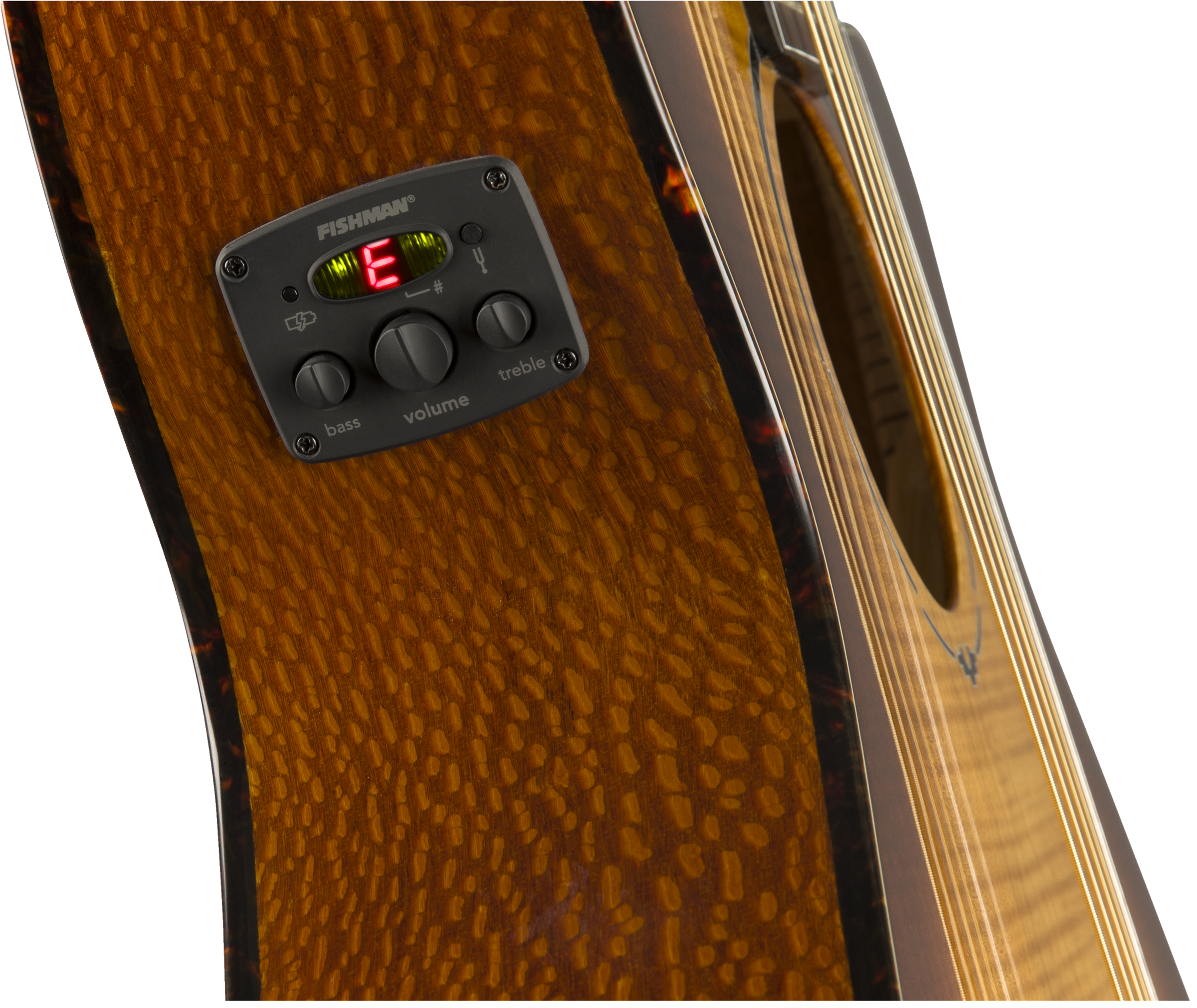 Fender FA-345CE Auditorium Acoustic Guitar, Laurel Fingerboard, 3-Color Tea Burst