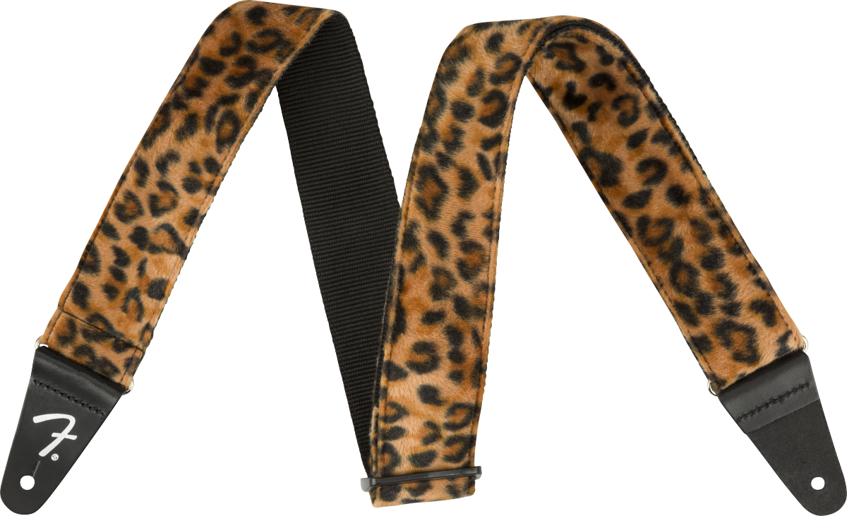 Fender Wild Animal Print Strap, Leopard