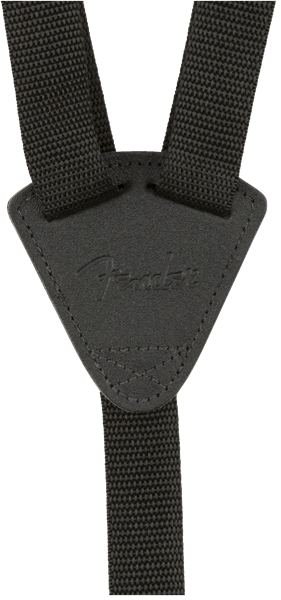 Fender Polyester Ukulele Strap, Black, 1"