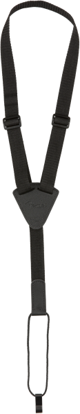 Fender Polyester Ukulele Strap, Black, 1"