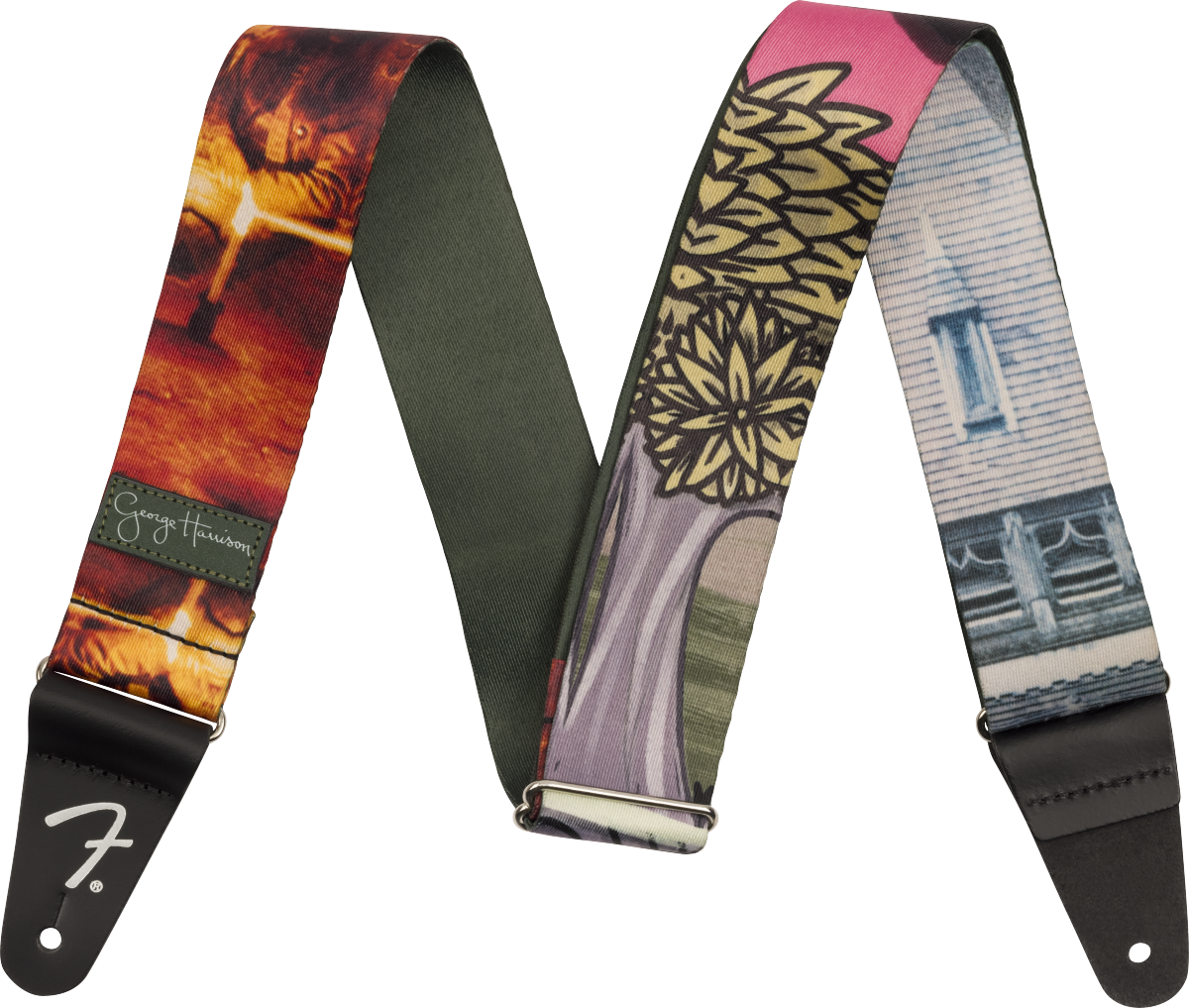 Fender George Harrison All Things Must Pass Friar Park Strap, Multi