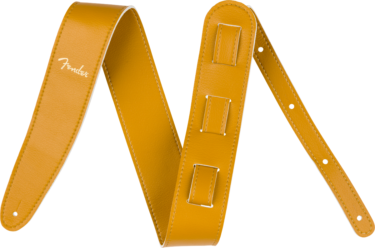 Fender Microfiber Vegan Leather Strap, 2.5"