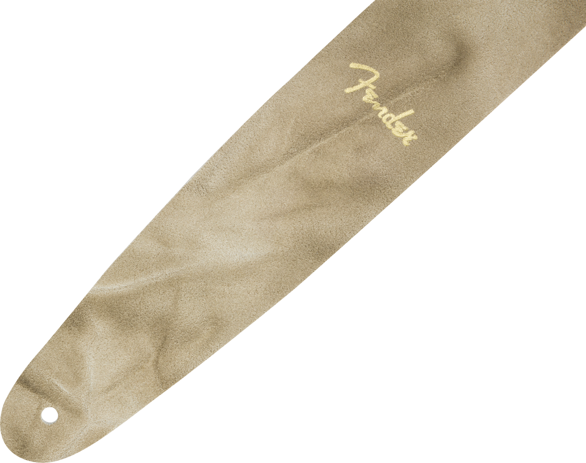 Fender Tie Dye Leather Strap, Natural