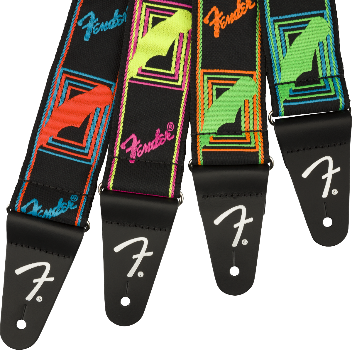 Fender Neon Monogrammed Strap