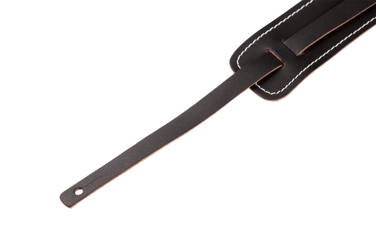 Fender Standard Vintage Leather Strap, Black