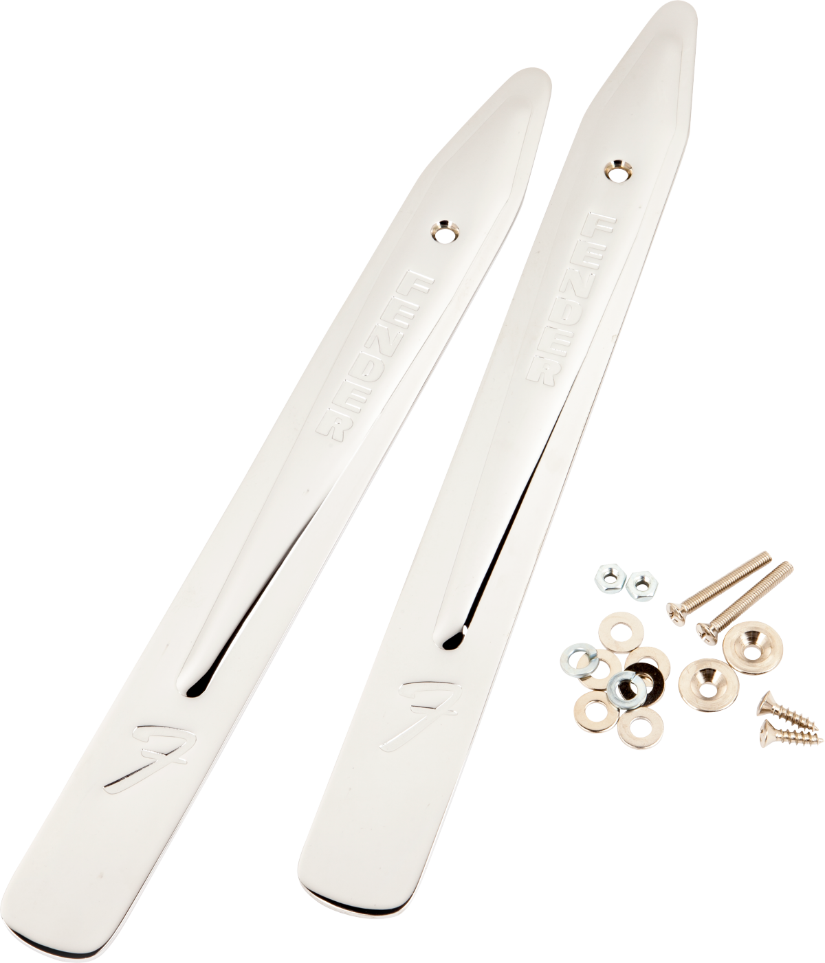 Fender Pure Vintage Tilt-Back Amplifier Legs, Chrome (2)