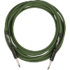 Fender Joe Strummer Pro 13' Instrument Cable, Drab Green