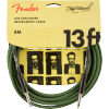 Fender Joe Strummer Pro 13' Instrument Cable, Drab Green