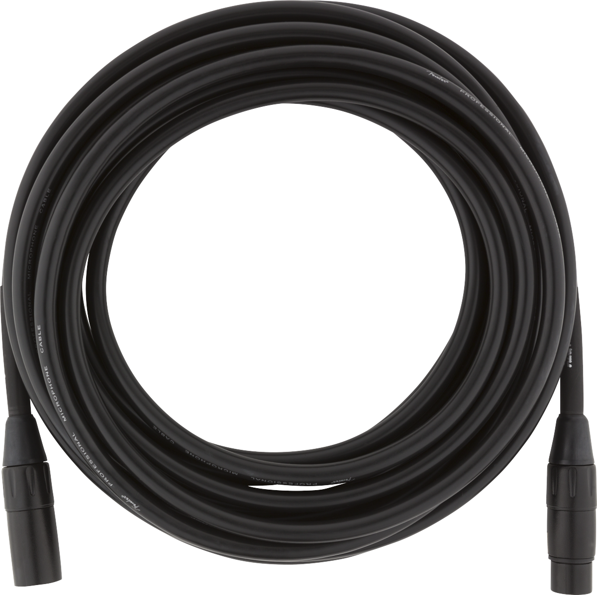 Fender Professional Series Microphone Cable, Black