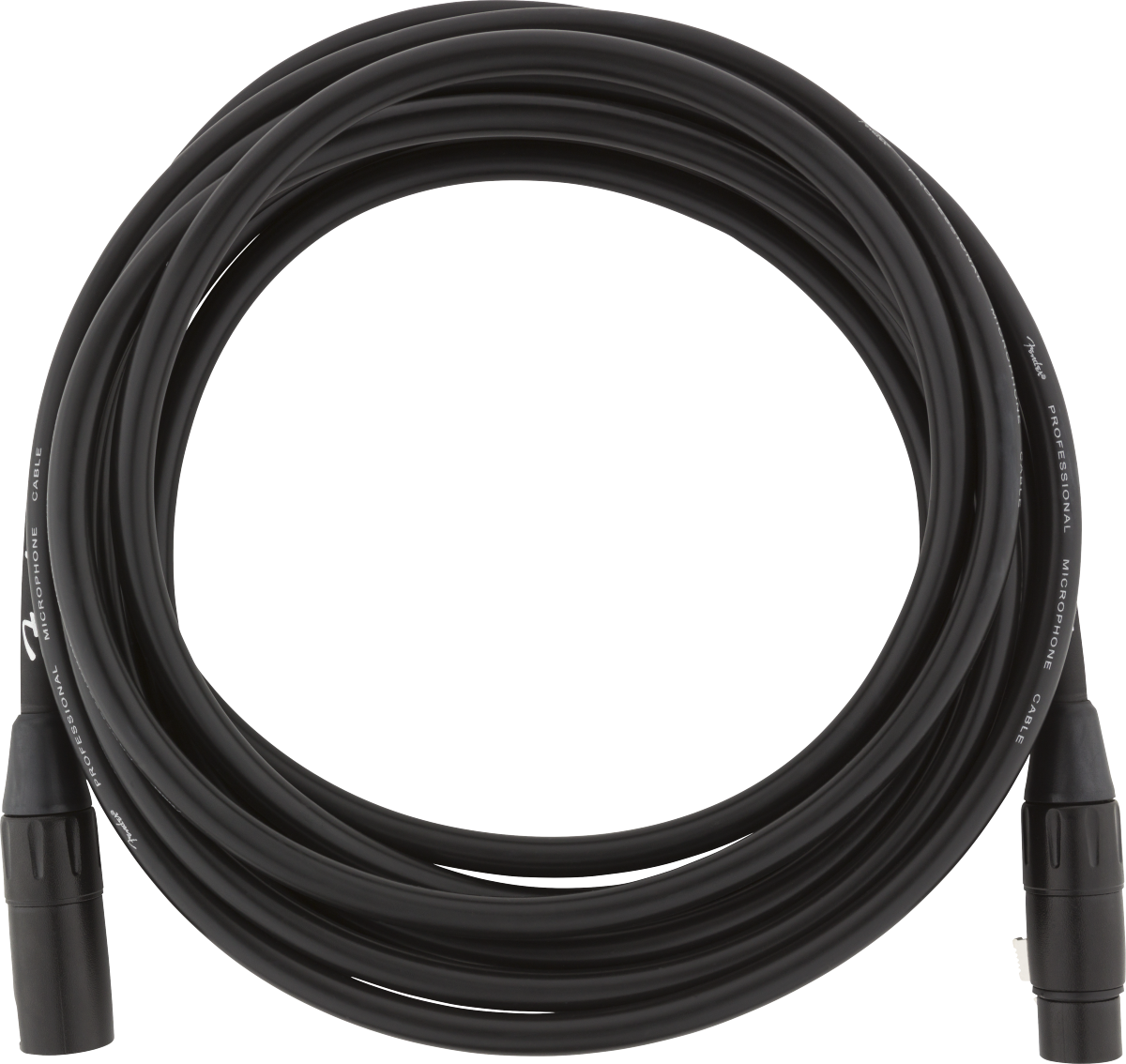 Fender Professional Series Microphone Cable, Black