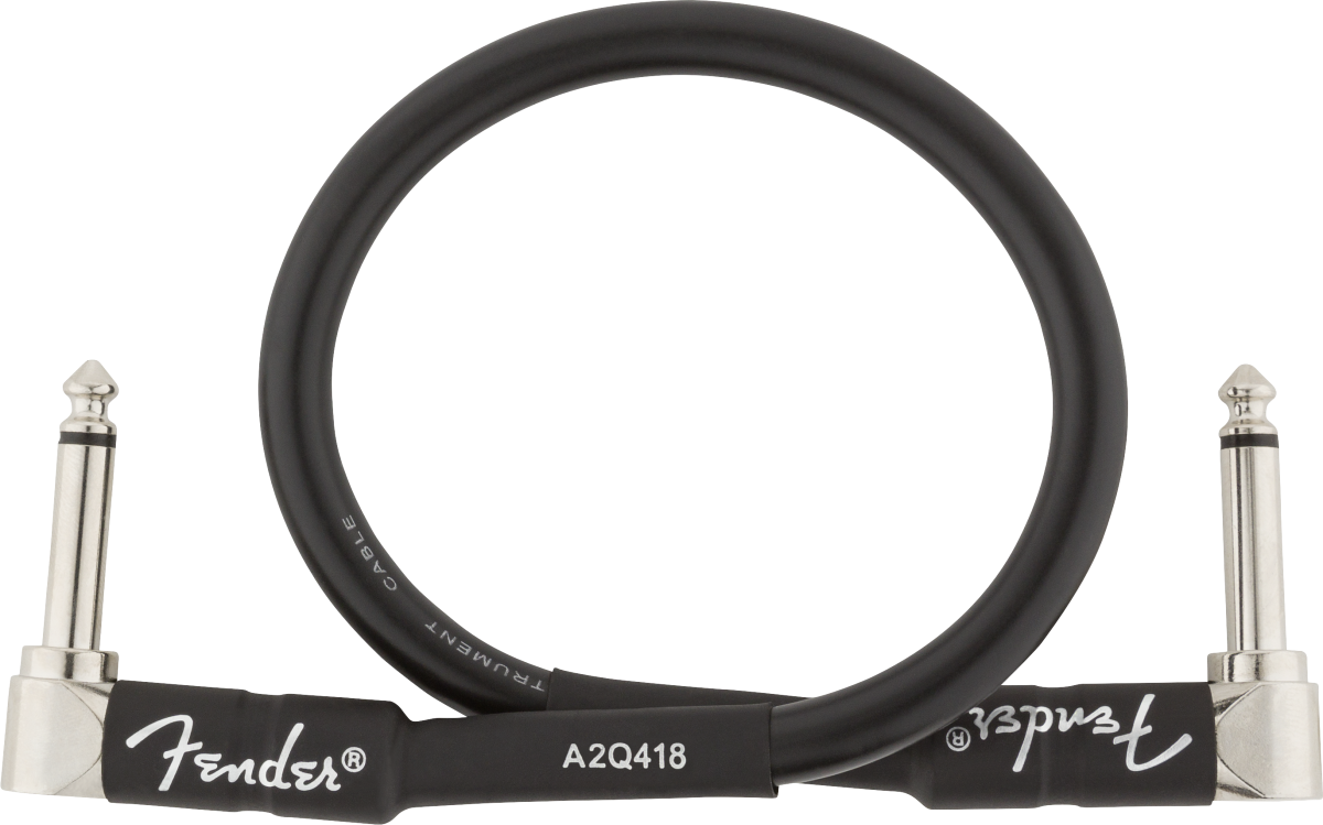 Fender Professional Series Instrument Cable, Angle/Angle, Black