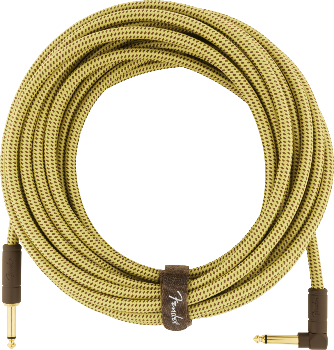 Fender Deluxe Series Tweed Instrument Cable, Straight/Angle