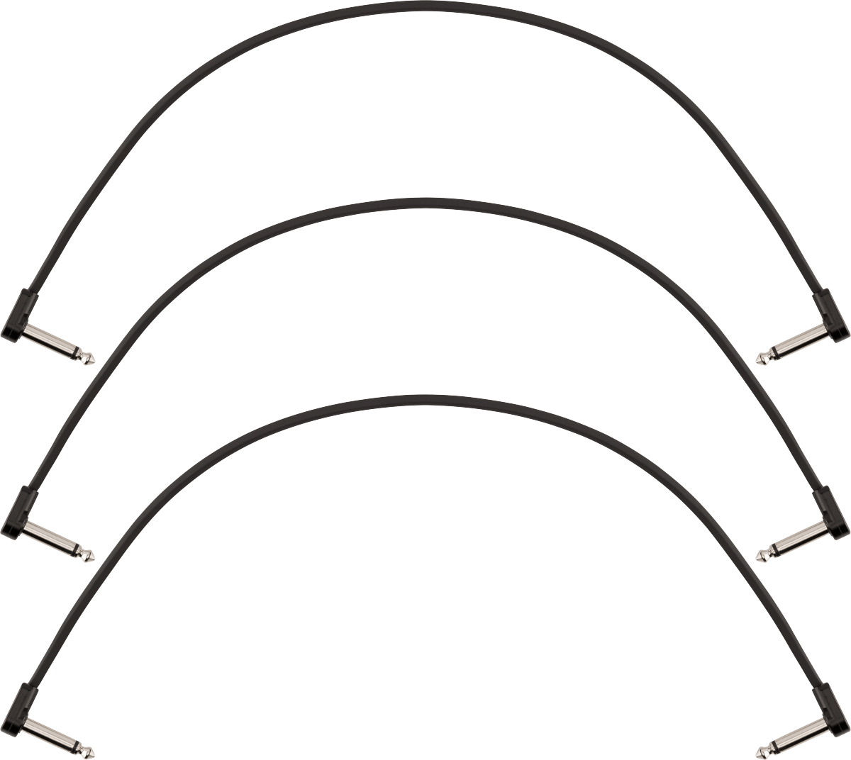 Fender Blockchain Patch Cables (3), Angle/Angle