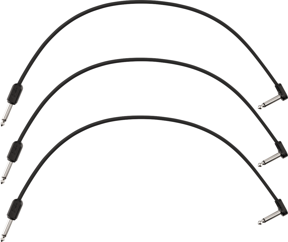 Fender Blockchain Patch Cables (3), Straight/Angle