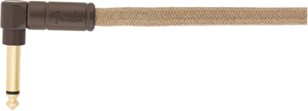 Fender Pure Hemp Festival Instrument Cable, Straight/Angle