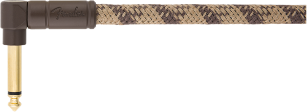 Fender Pure Hemp Festival Instrument Cable, Straight/Angle