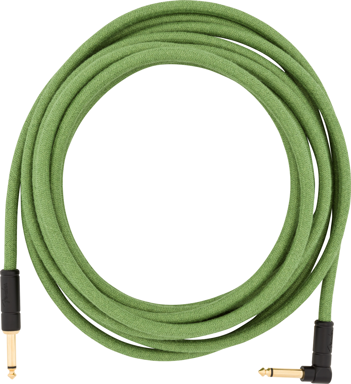 Fender Pure Hemp Festival Instrument Cable, Straight/Angle