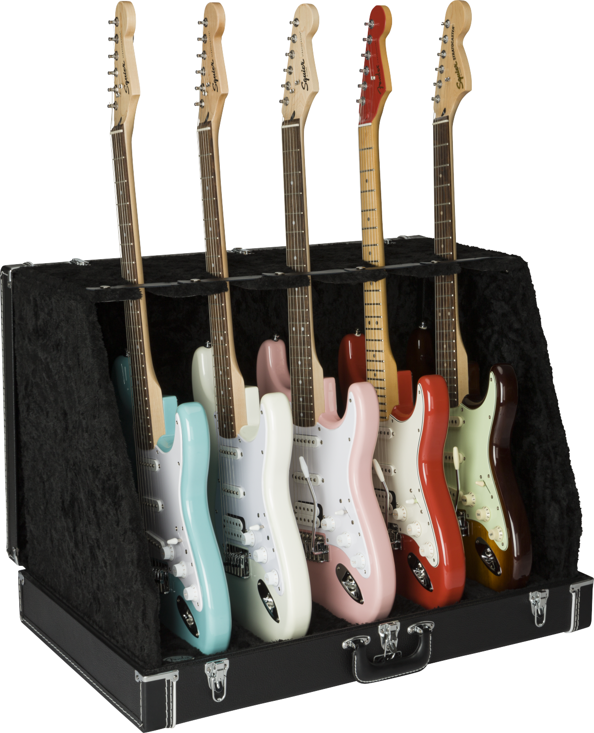 Fender Classic Series Case Stand, 5 Guitar, Black