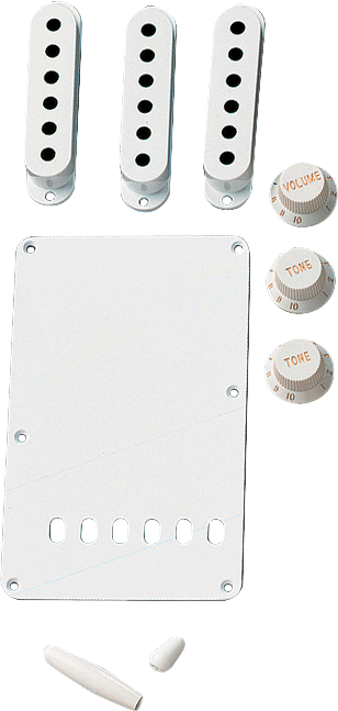 Fender Accessory Kit For Vintage-Style Strat, White