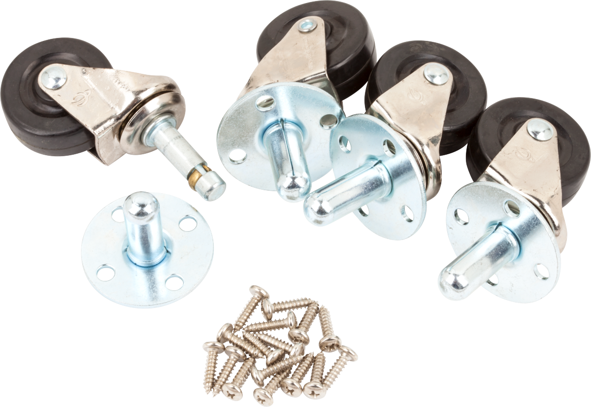 Fender Amplifier Casters with Hardware (4)