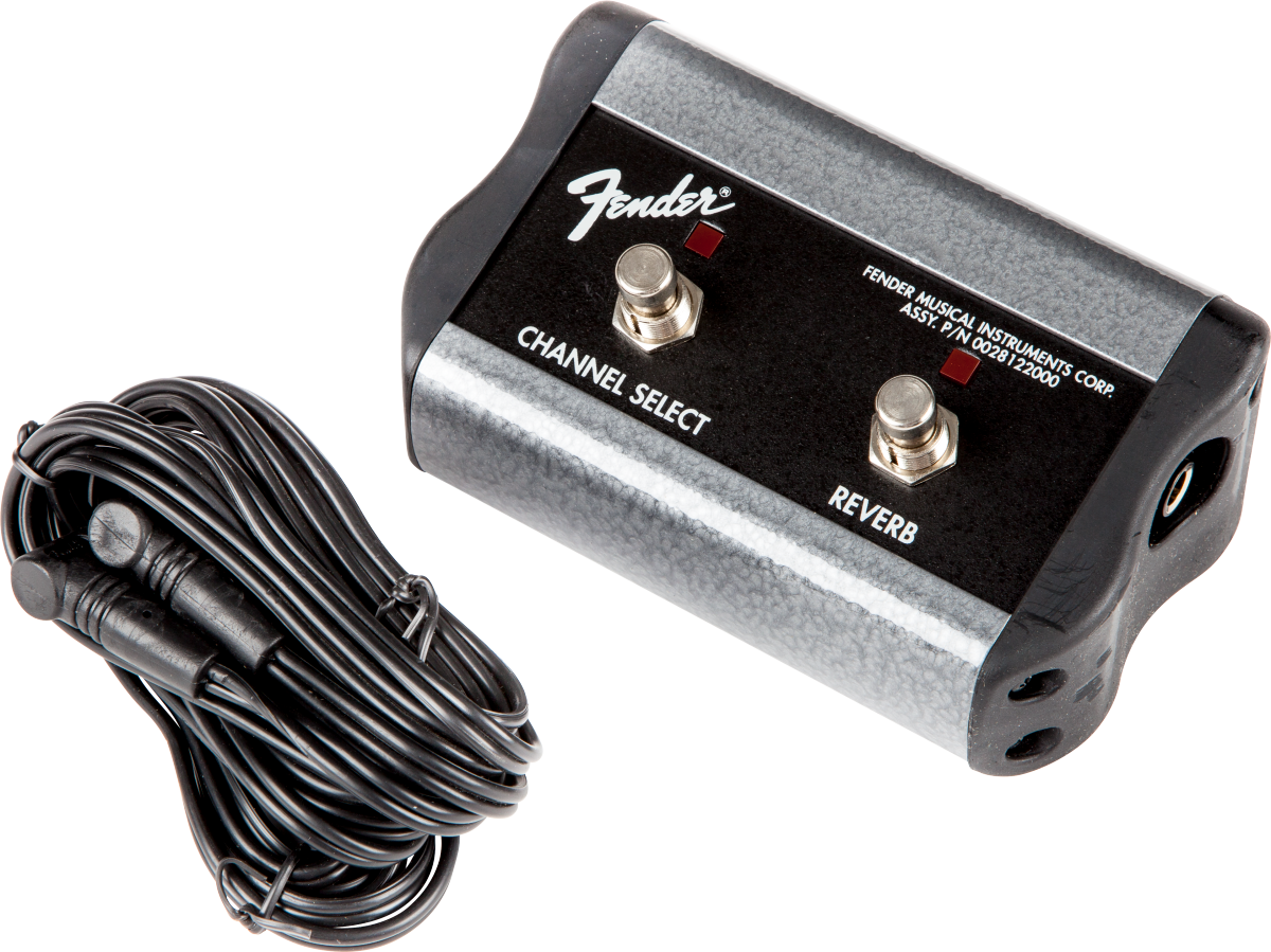 Fender 2-Button Footswitch - Channel/Reverb On/Off