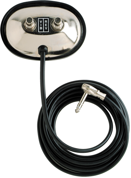 Fender 2-Button Vintage-Style Footswitch - Vibrato/Reverb On/Off