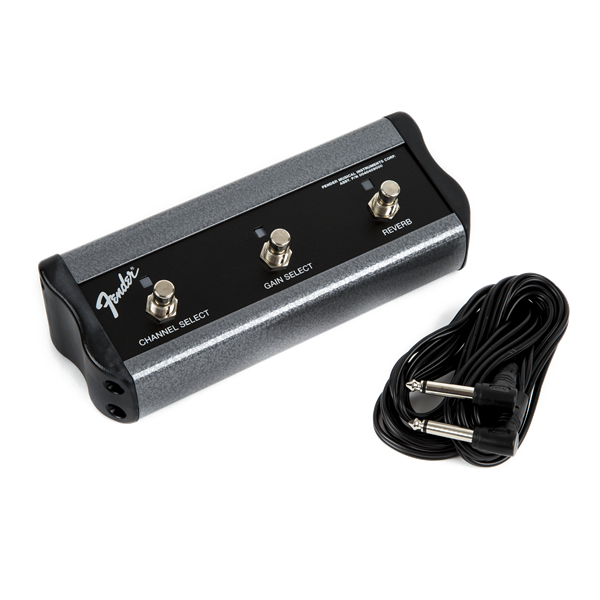 Fender 3-Button Footswitch - Channel/Gain/Reverb