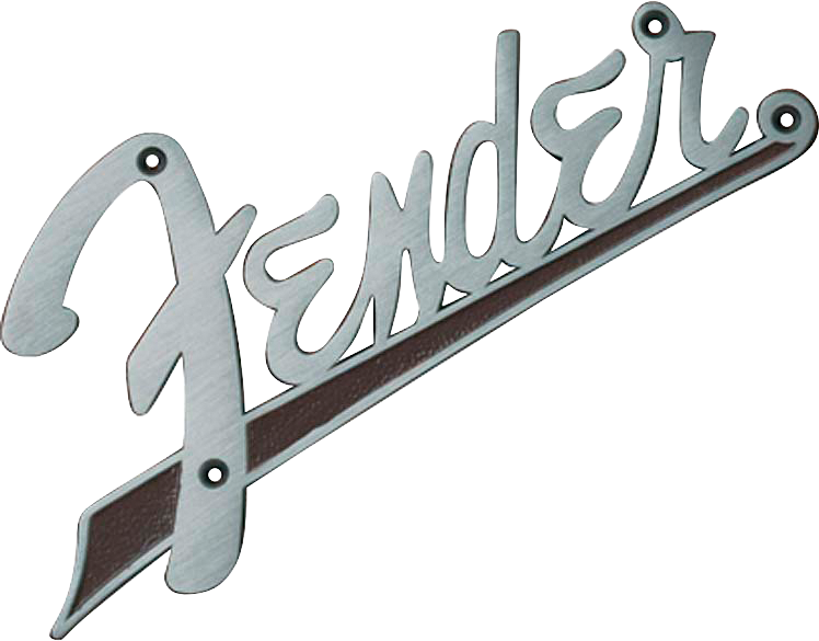 Fender Flat '63 Amp Logo, Brown