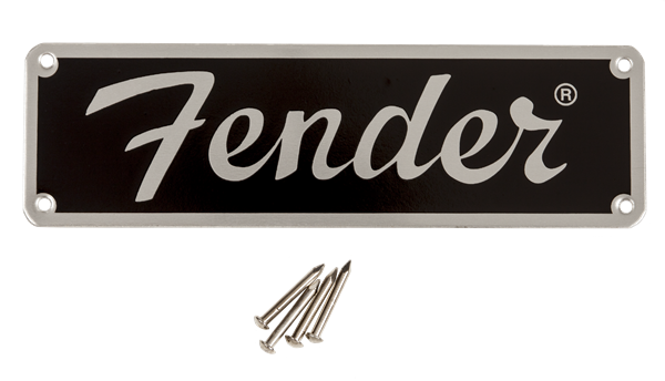 Fender Tweed Amp Logo, Black