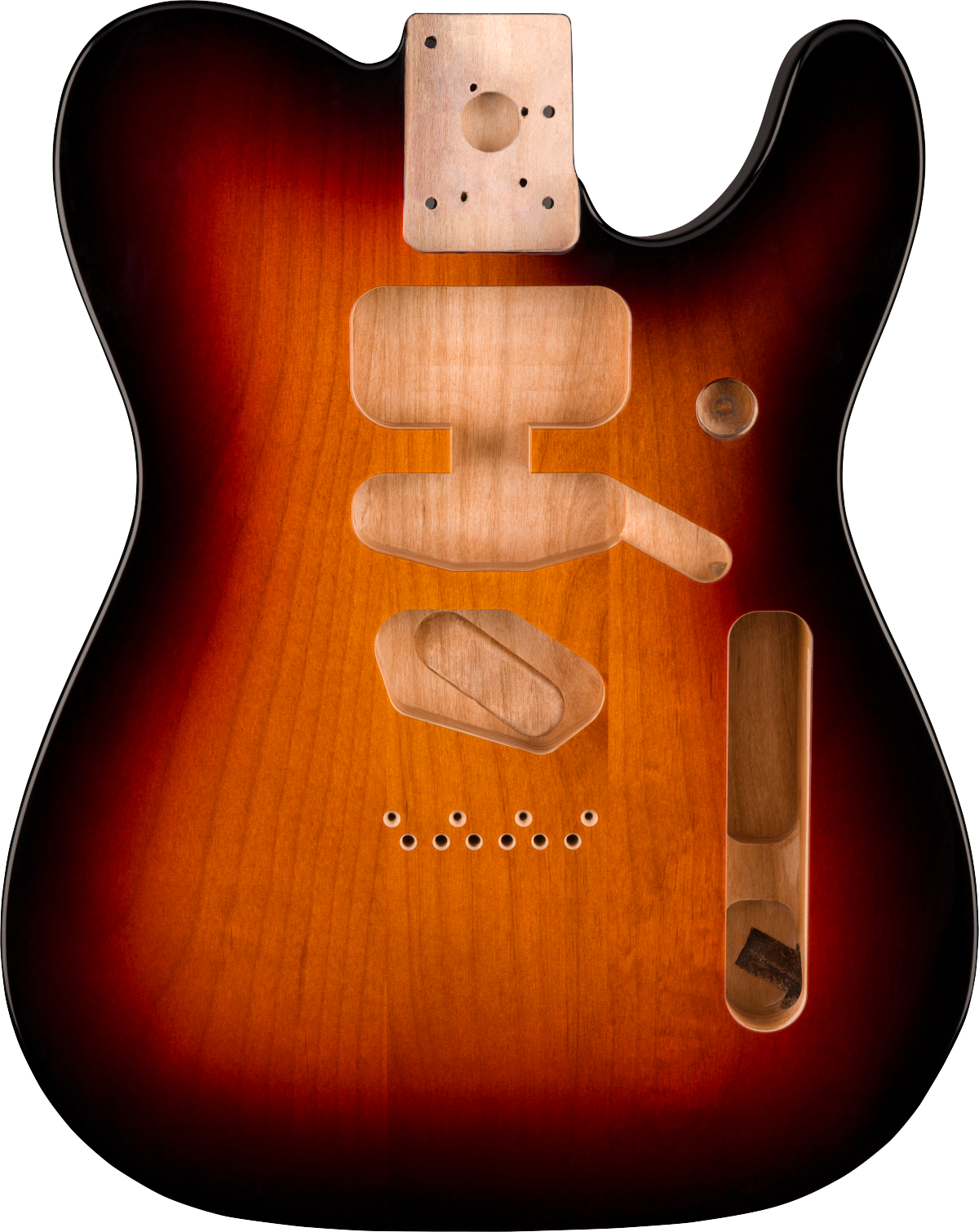 Fender Deluxe Series SSH Tele Alder Body, Modern Bridge Mount