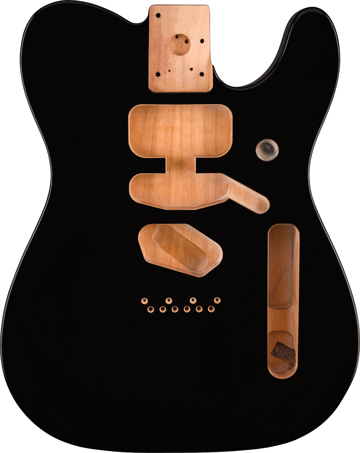 Fender Deluxe Series SSH Tele Alder Body, Modern Bridge Mount