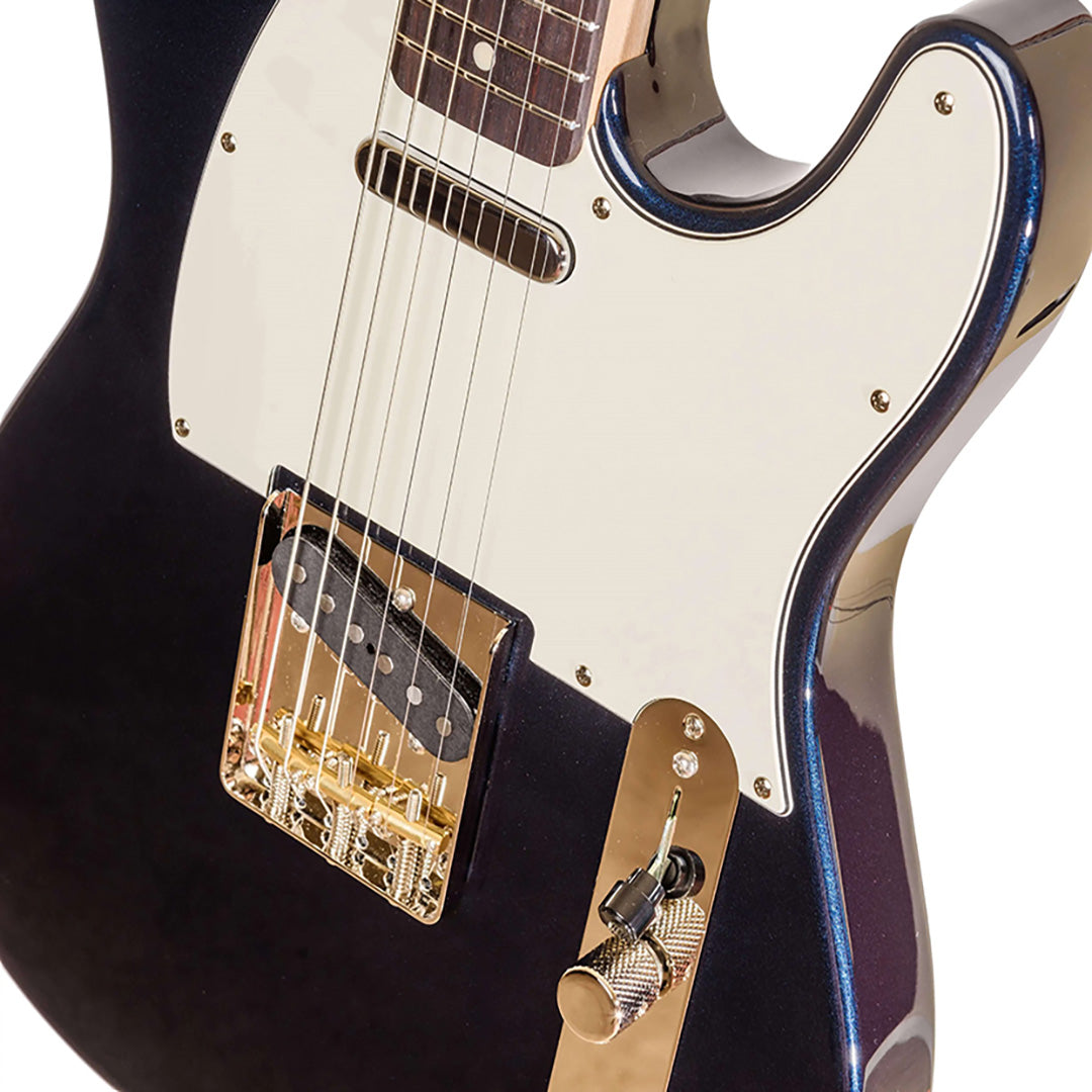 Razor Mangetsu Full Moon Neck Pickup for Tele, Chrome