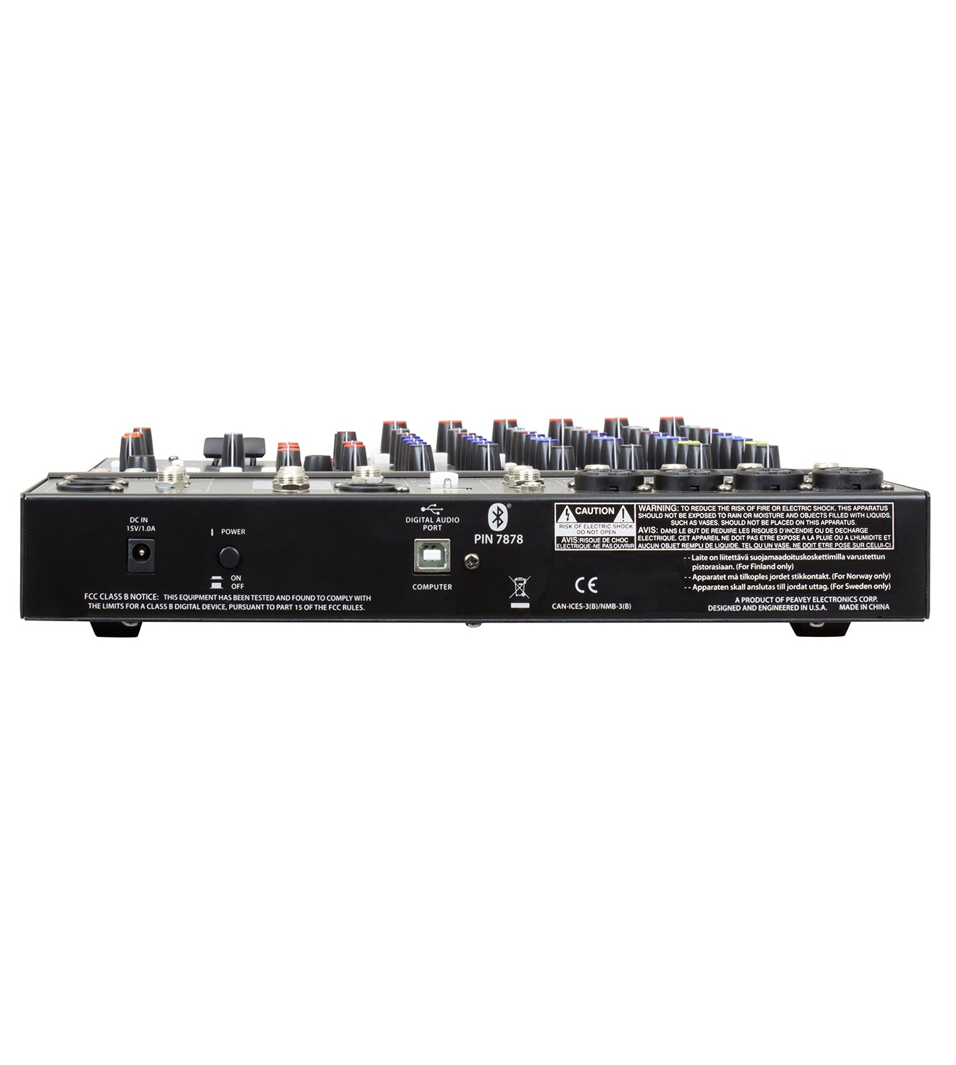 Peavey PV 10 AT 10-Channel Compact Mixer w/ Bluetooth and Antares Auto-Tune