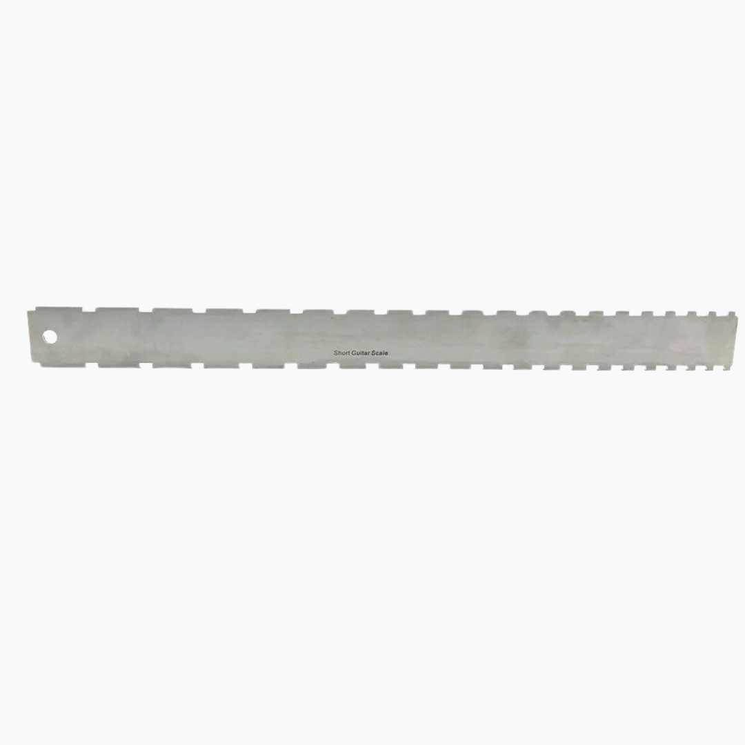 Notched Straight Edge for Fretboards
