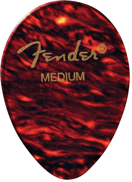 Fender 354 Classic Celluloid Picks (12), Shell