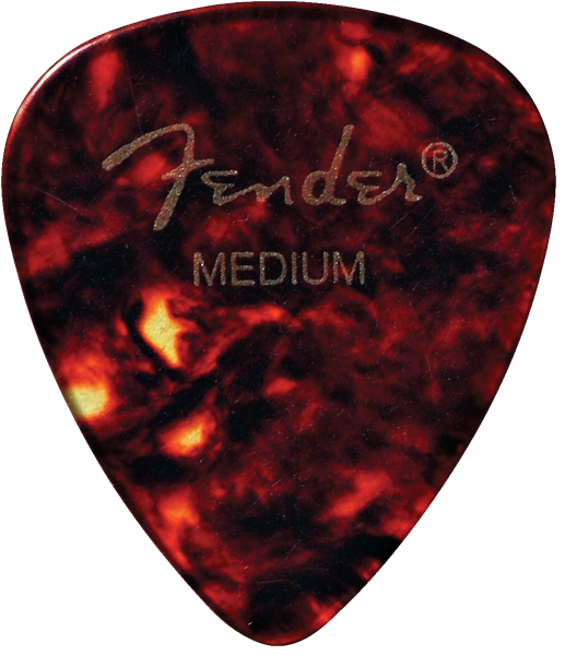 Fender 451 Classic Celluloid Picks (12), Shell