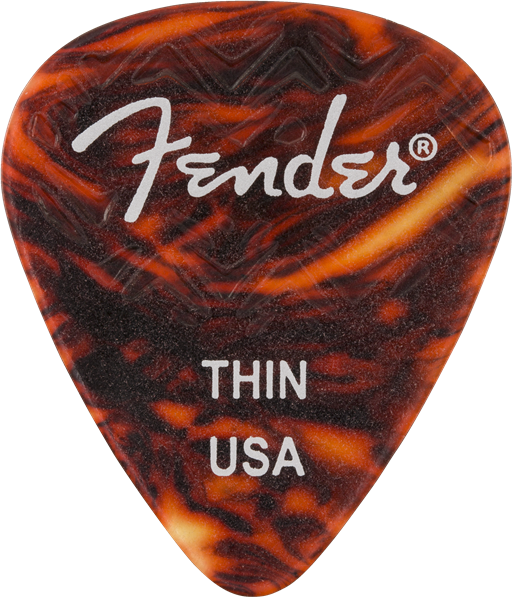 Fender 351 Wavelength Celluloid Picks (6)