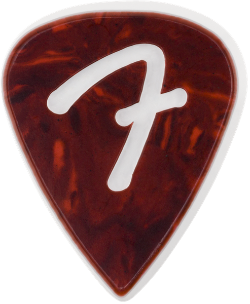 Fender 351 F Grip Picks (3)