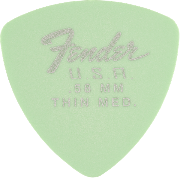 Fender 346 Dura-Tone Delrin Picks (12)
