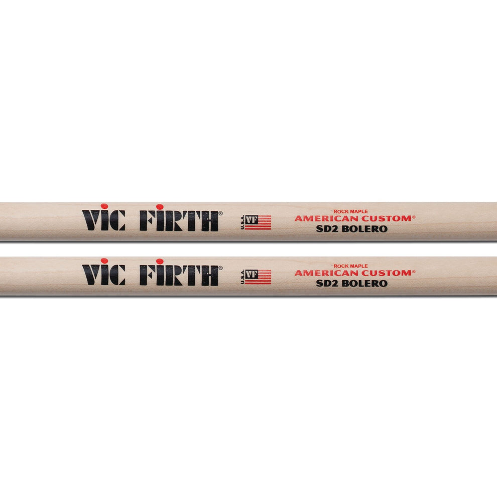 Vic Firth American Custom SD2 Drumstick, Bolero