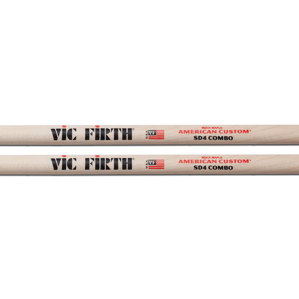 Vic Firth American Custom SD4 Drumstick, Combo