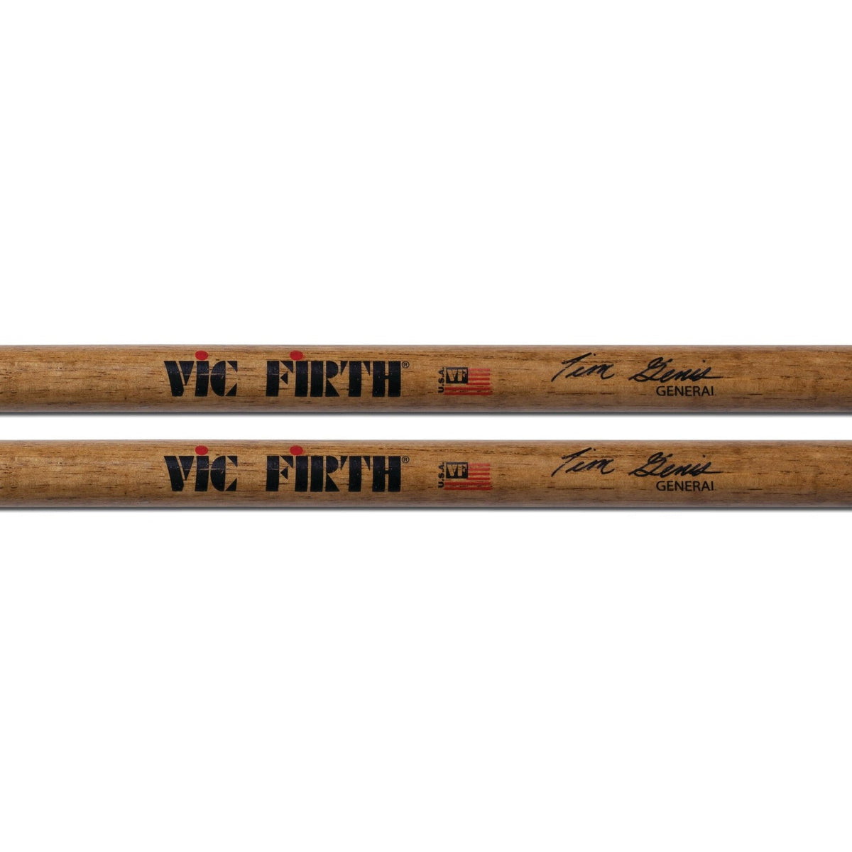 Vic Firth Symphonic Collection Tim Genis General Concert Snare Drumsticks w/ Oval Wood Tip - view 3