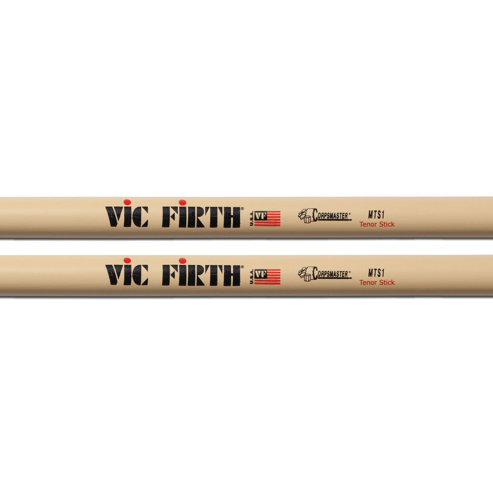 Vic Firth Corpsmaster Multi-Tenor Drumstick, Nylon tip