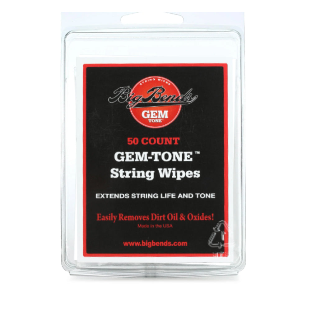 Big Bends GEM-TONE String Wipes 50 Count